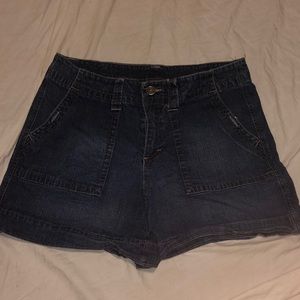 Dark Denim faded glory shorts